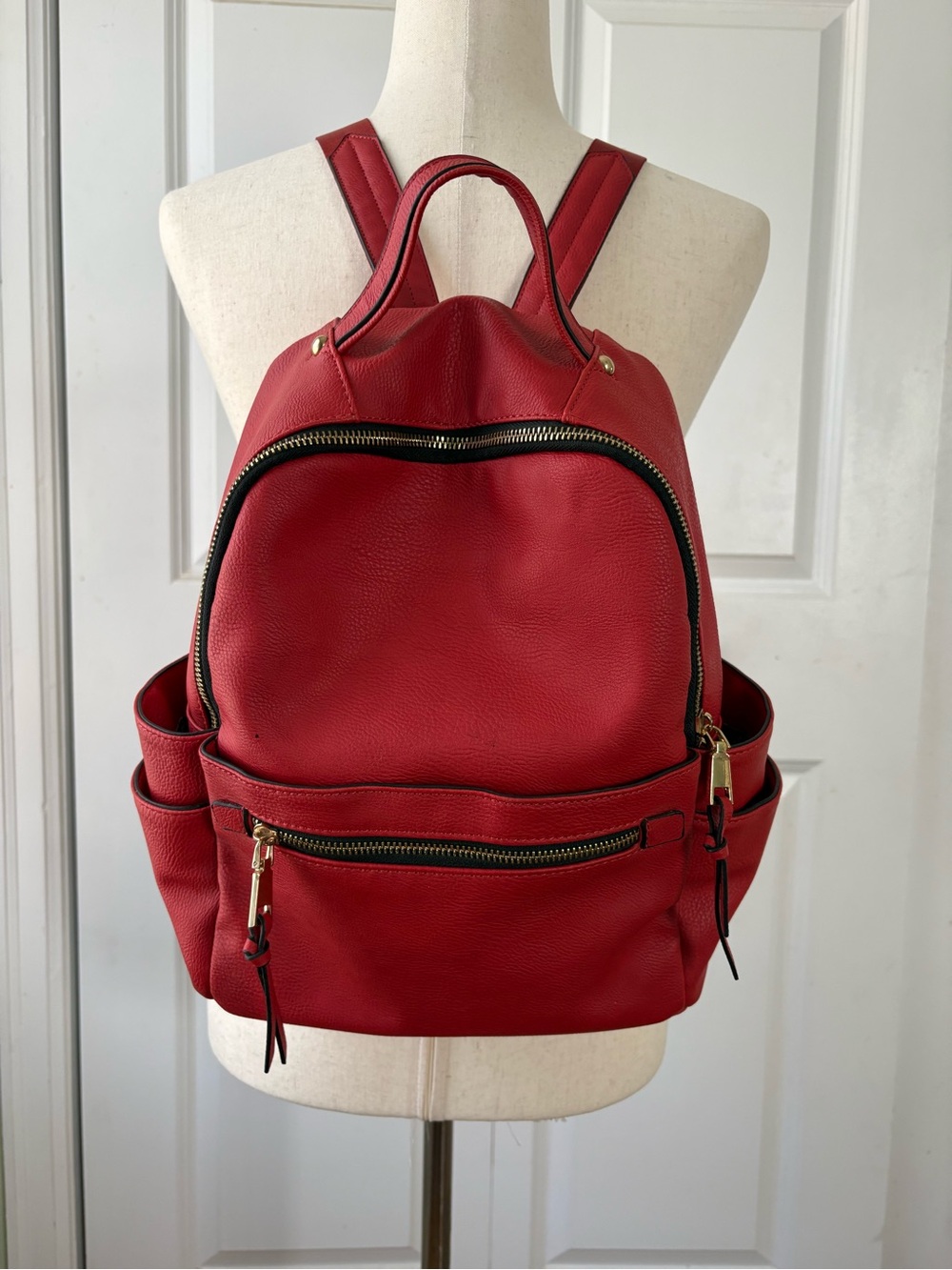La Terre soft vegan leather backpack